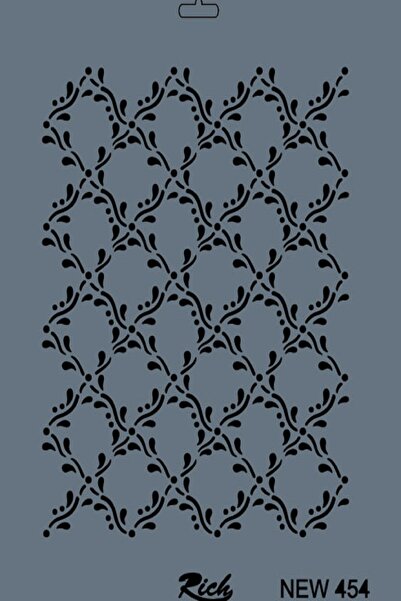 Rich Stencıl 25x35 cm New Seri N 454