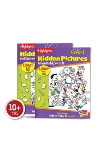 Genel Markalar Favori Hidden Pictures 2'li Set (Gizli Resimler)