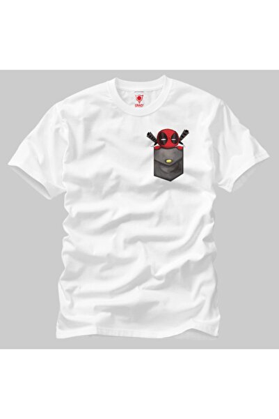 Crazy Deadpool Pocket Чоловіча футболка