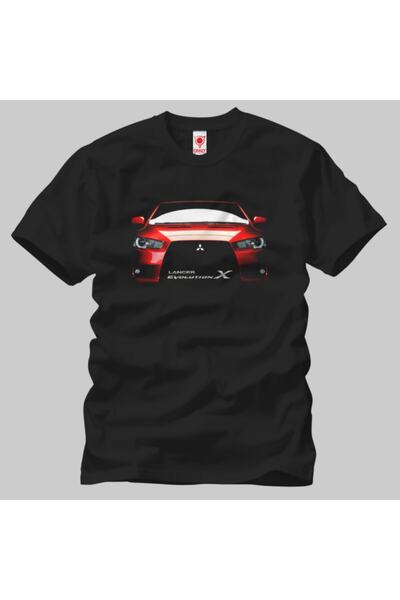 Crazy Mitsubishi Evolution X muška majica