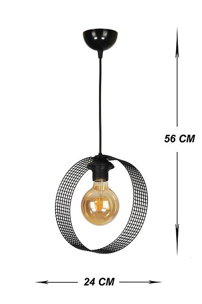 VENON Black Copper Patina Güven Chandelier - Single Case 0052613
