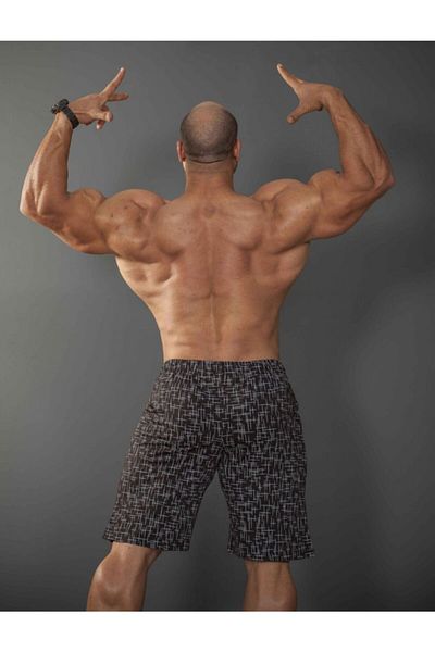 Big Sam Patterned Shorts 1426