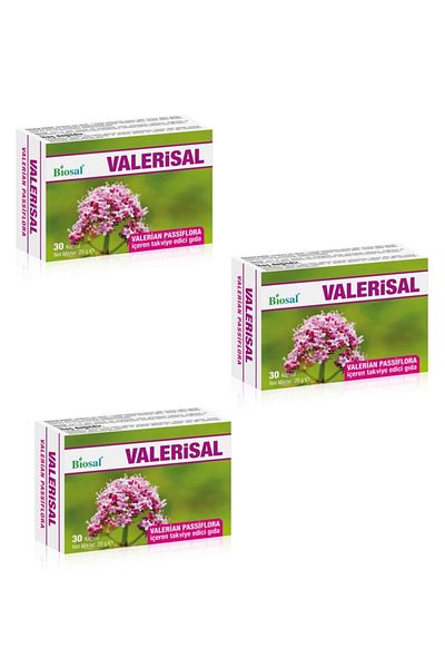Biosal Valerian Passiflora Capsule 3 Boxes