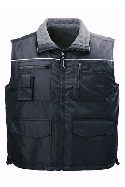 Coverguard Men's Black Cariste Double Sided Vest 5carn