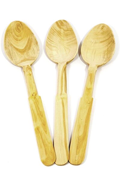 Lizge Naturel Boxwood Small Size Tablespoon Kd-251 Set of 3