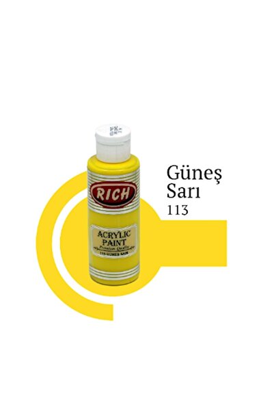 Rich Master Akrilik 120 Cc Güneş Sarı