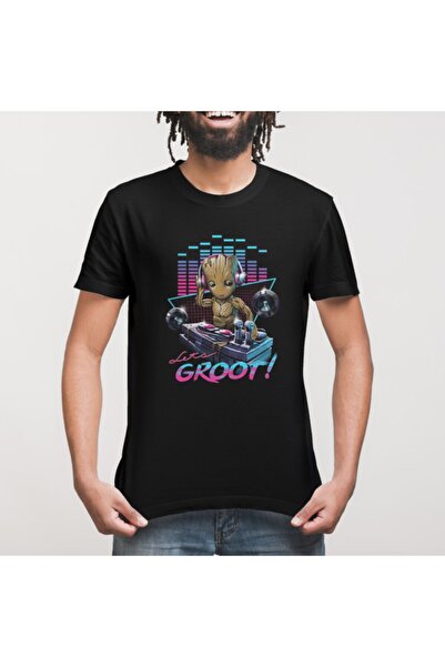 Crazy Ανδρικό μπλουζάκι Guardians Of The Galaxy Dj Groot
