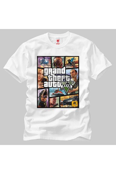 Crazy Ανδρικό T-Shirt Gta 5