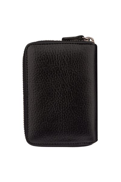 Garbalia 100% Handmade Genuine Leather Black Men's Money Portfolio