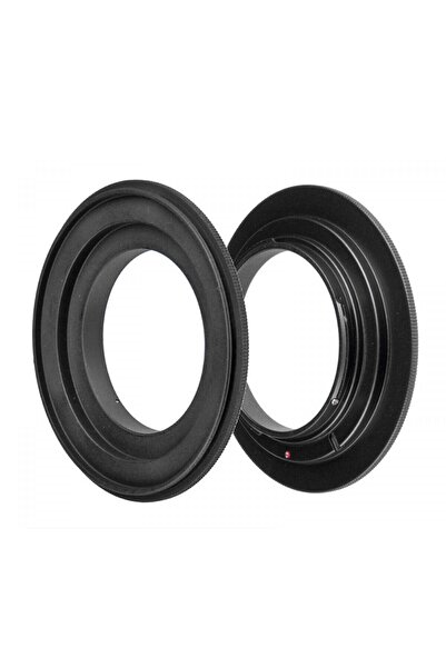 Ayex Canon Eos Makinalar Için 58mm Ters Objektif Adaptörü