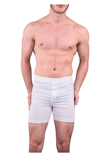 Berrak 1059 Men's Boxers| White