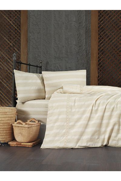 Buldan CSN Tekstil Authentic Cotton Duvet Cover Set