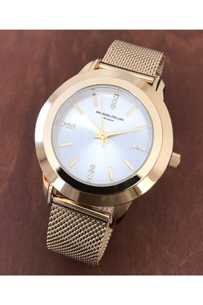 Michael Fellini Steel Mesh Women's Wristwatch Mf1091