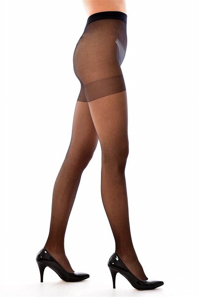 Penti Women's 2-Piece Matte Super Thin 15 Den Pantyhose 500-black