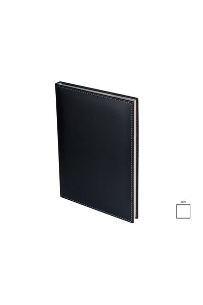 2K دفتر ملاحظات بغطاء جلدي بدون تاريخ مقاس 20 × 28 سم