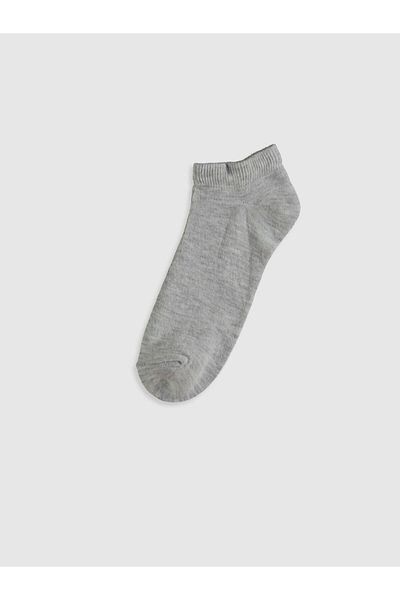 LC Waikiki Woman's Gray Melange Booties Socks