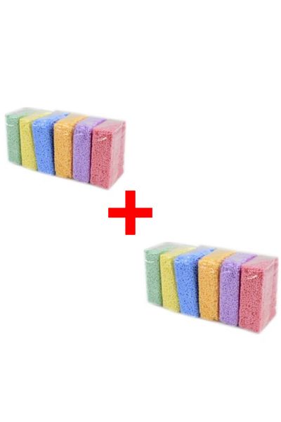 Lino Non-drying Foam Play Dough 10 g x 6 Colors 2 Pieces