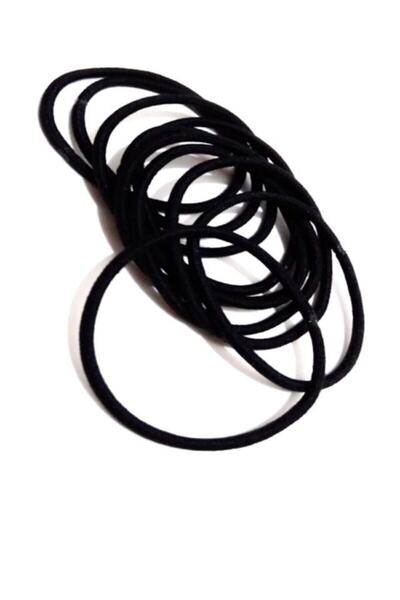 AKTUEL Cataramă din cauciuc cu stea flexibilă, neagră, subțire, 15 bucăți