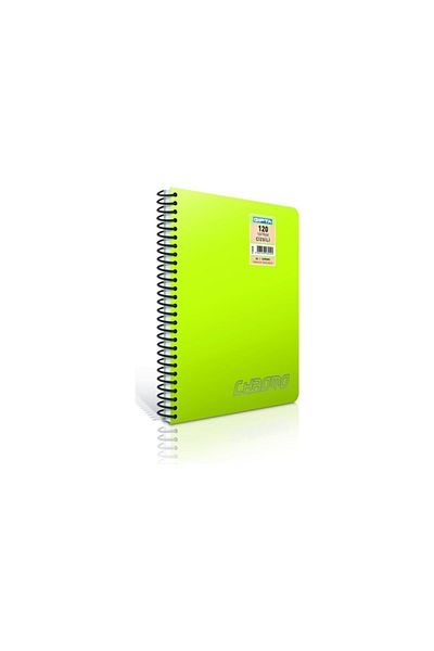 Gıpta دفتر ملاحظات بغطاء حلزوني من Chromo مقاس A4 مخطط 100yp 1491