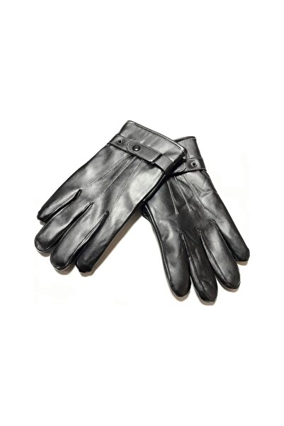İşnar Moda Işnar Moda Suni Deri Eldiven Siyah Renk