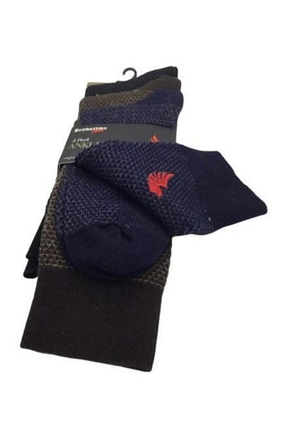 And Outdoor Sockstime 3-Piece Ankle Men's Socks One Size