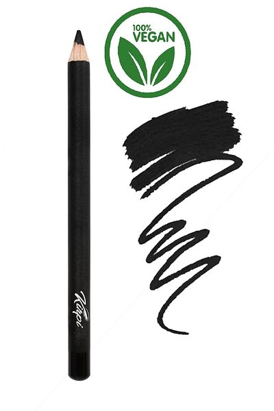 Kirpi Magic Black Vegan Eye Pencil - Eyeshadow Eye Pencil