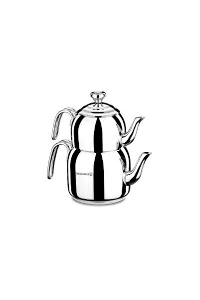 KORKMAZ A056 Droppa Mıdı Boy Çaydanlık Takımı