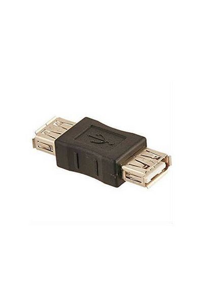 Platoon USB أنثى إلى أنثى محول محول طرفي جهاز USB أنثى