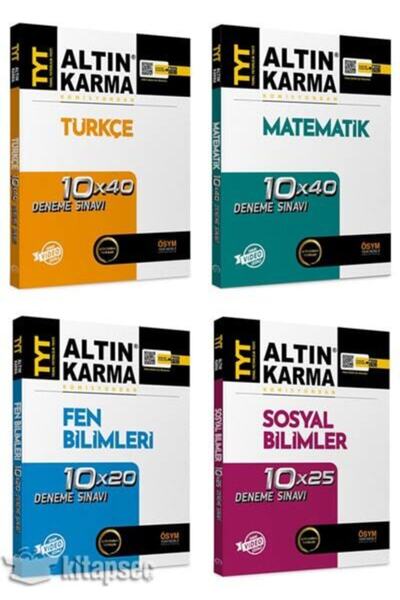 Altın Karma Yayınları Altın Karma Tyt Tamamı Video Çözümlü Branş Deneme Seti