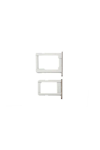 tekyerdenal Samsung Galaxy E5 E500 Compatible Silver Sim Card Tray