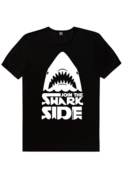 ROCKANDROLL Tricou cu mânecă scurtă Black Shark Wars pentru bărbați