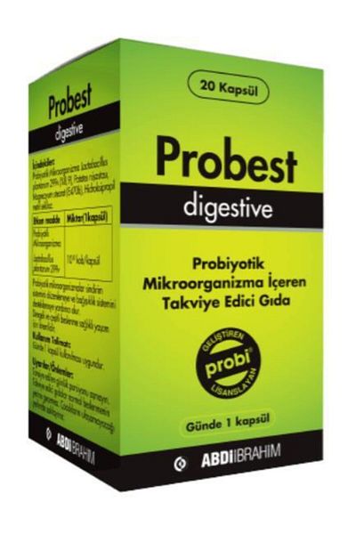 Probest Probiotic Digestive - 20 Capsules