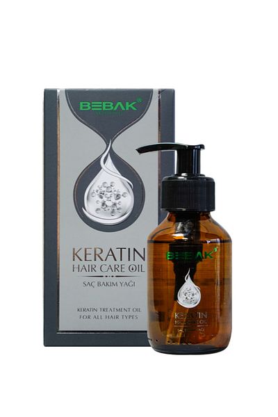 Bebak 100 ml Keratin Hair Care Oil