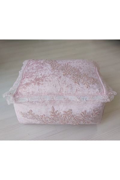 Lamazihome Bohça Engagement Hurcu Dowry Box مخمل سرج باودر عرض 45 سم
