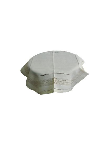 gonk Linen, with shade, with lace, kitchen,fiskos Tablecloth