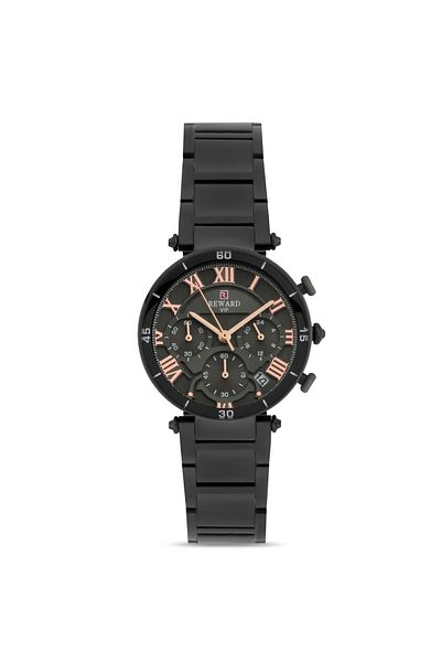 Reward Women's Black Functional Wristwatch