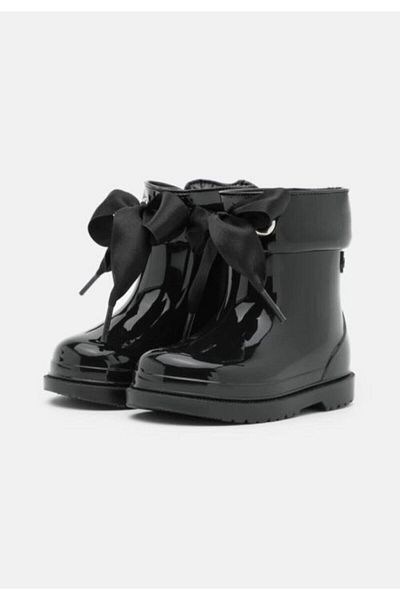 IGOR W10238 Bimbi Lazo Girls' Black Rain Boots