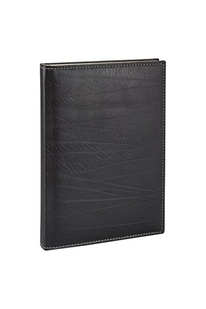 2K Leather Cover Notebook Agenda Undated Plain 20x28 Cm