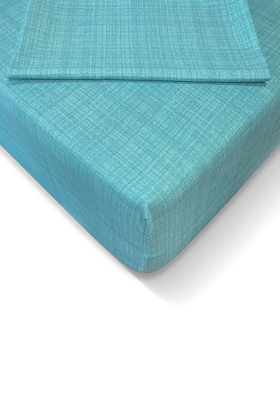 Alla Turca طقم شرشف مطاطي 100x200 سم من رانفورس - بنزين