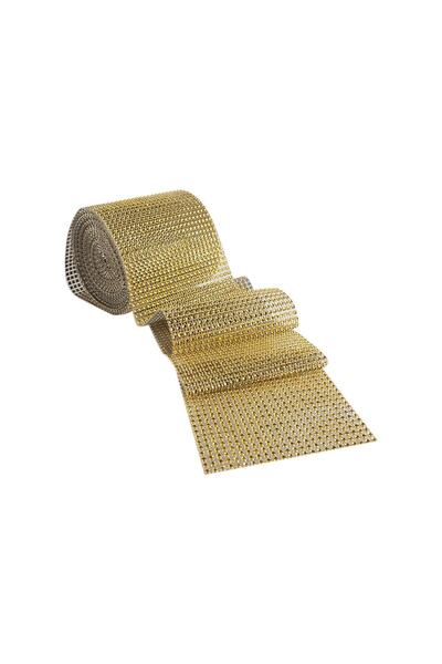 Kına Atölyesi 24 صفًا من الخرز الذهبي 3 أمتار