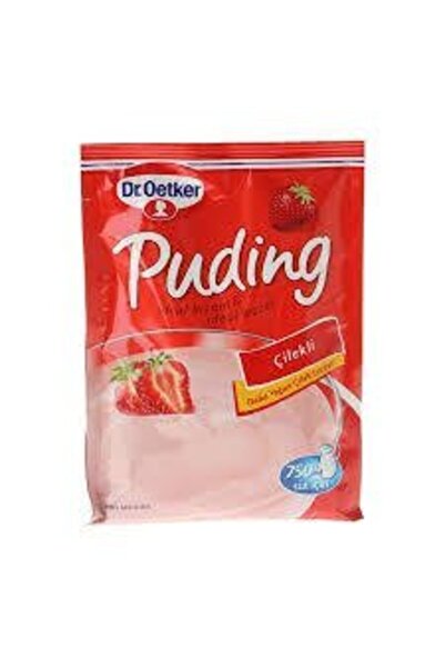 Dr. Oetker Puding Çilek 125 gr