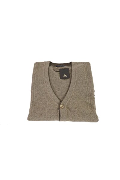DCN Fire Lamb Wool Cardigan-6520