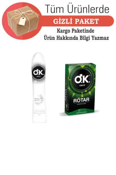 Okey Zero Kayganlaştırıcı Jel 100 ml  Rötar 10 Lu Prezervatif
