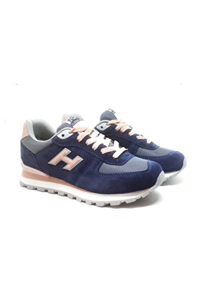 Hammer Jack Περού Γνήσιο Suede Δερμάτινο Navy Blue Γυναικεία Casual Αθλητικά Παπούτσια