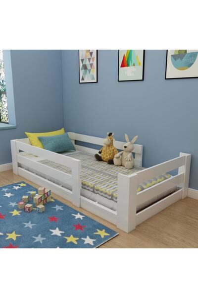 Ninnimo Beyaz Vega Montessori Karyola