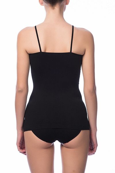 NBB Women's Black String Strap Seamless Athlete 2433