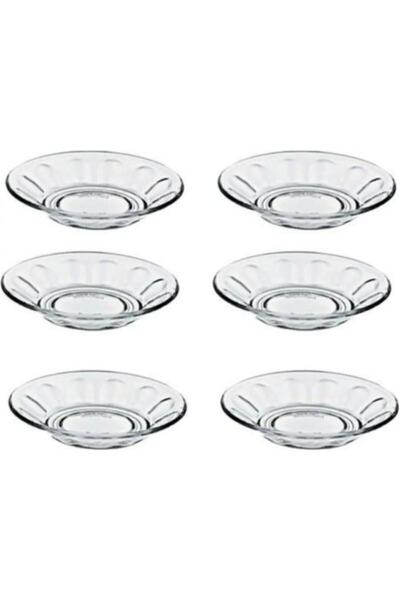 Tiesa Home 54411 صحن شاي بصري 6 قطع