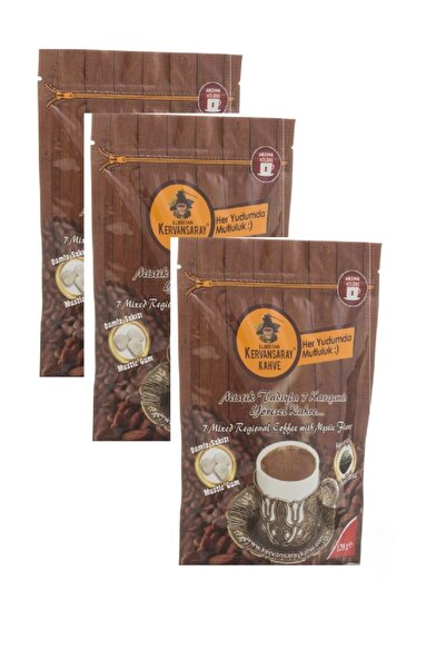 Kervansaray Kahve 7 Karışımlı Damla Sakızlı 120 G X 3 Adet