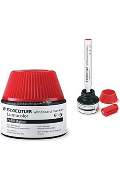 Staedtler Lumocolor Mürekkep Tahta Kalemi Kırmızı