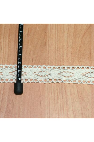 tuhafiyecimiz 20mm Cotton Intermediate Lace (34513)
